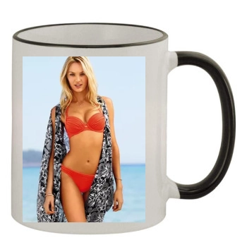 Candice Swanepoel 11oz Colored Rim & Handle Mug