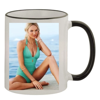 Candice Swanepoel 11oz Colored Rim & Handle Mug