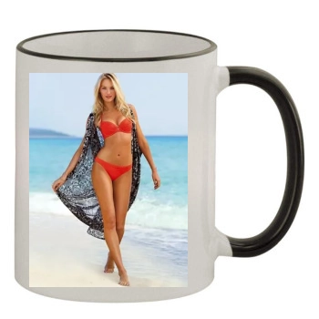 Candice Swanepoel 11oz Colored Rim & Handle Mug