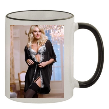 Candice Swanepoel 11oz Colored Rim & Handle Mug