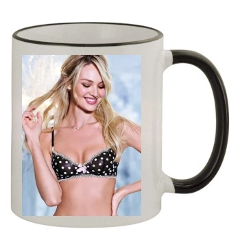 Candice Swanepoel 11oz Colored Rim & Handle Mug