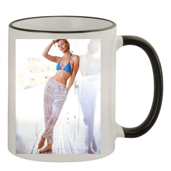 Candice Swanepoel 11oz Colored Rim & Handle Mug