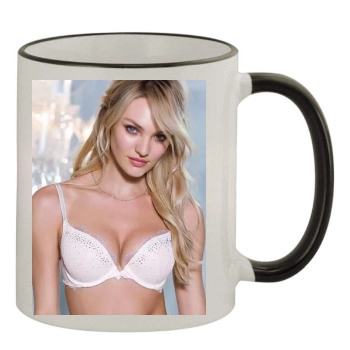 Candice Swanepoel 11oz Colored Rim & Handle Mug