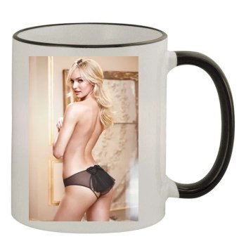 Candice Swanepoel 11oz Colored Rim & Handle Mug