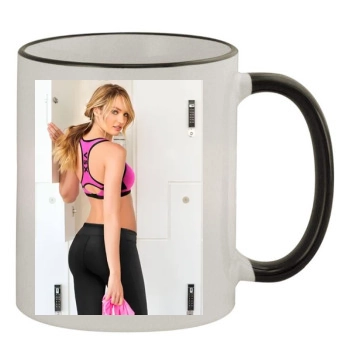 Candice Swanepoel 11oz Colored Rim & Handle Mug