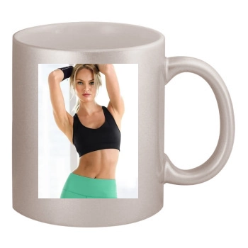 Candice Swanepoel 11oz Metallic Silver Mug