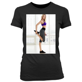 Candice Swanepoel Women's Junior Cut Crewneck T-Shirt