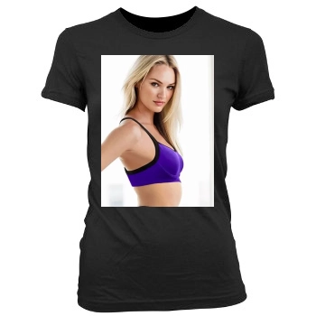 Candice Swanepoel Women's Junior Cut Crewneck T-Shirt