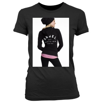 Candice Swanepoel Women's Junior Cut Crewneck T-Shirt