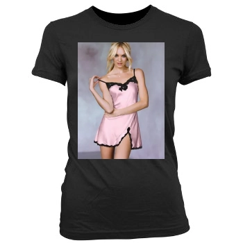 Candice Swanepoel Women's Junior Cut Crewneck T-Shirt