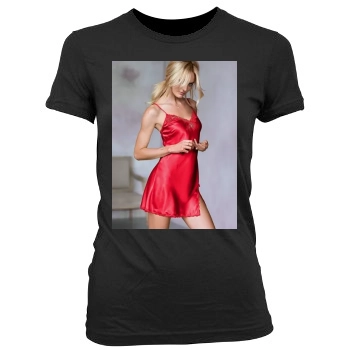 Candice Swanepoel Women's Junior Cut Crewneck T-Shirt