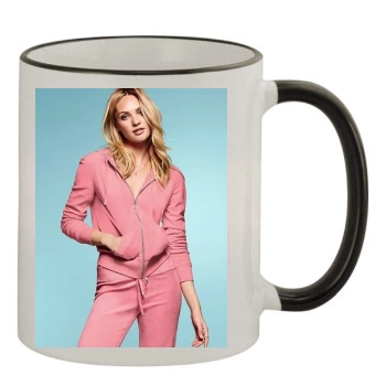 Candice Swanepoel 11oz Colored Rim & Handle Mug