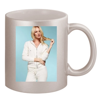 Candice Swanepoel 11oz Metallic Silver Mug