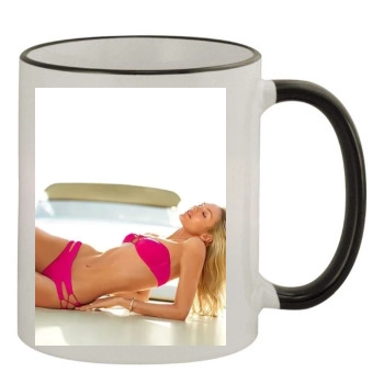 Candice Swanepoel 11oz Colored Rim & Handle Mug