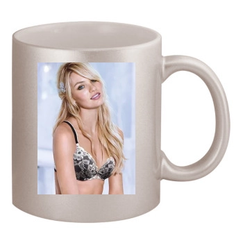 Candice Swanepoel 11oz Metallic Silver Mug