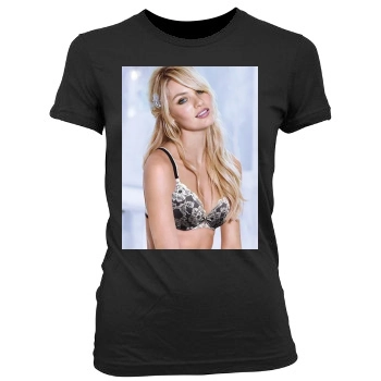 Candice Swanepoel Women's Junior Cut Crewneck T-Shirt