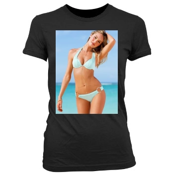 Candice Swanepoel Women's Junior Cut Crewneck T-Shirt