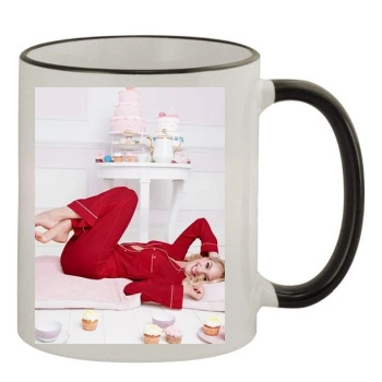 Candice Swanepoel 11oz Colored Rim & Handle Mug