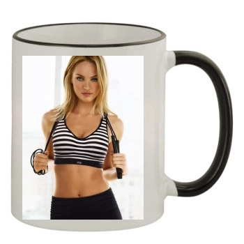 Candice Swanepoel 11oz Colored Rim & Handle Mug