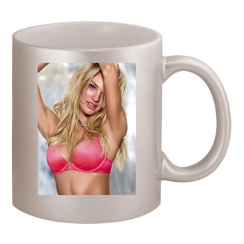 Candice Swanepoel 11oz Metallic Silver Mug