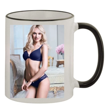 Candice Swanepoel 11oz Colored Rim & Handle Mug