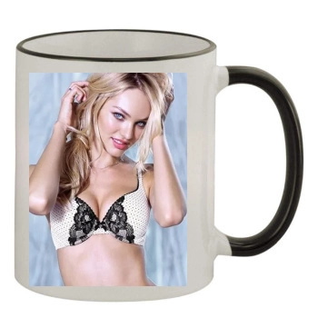 Candice Swanepoel 11oz Colored Rim & Handle Mug