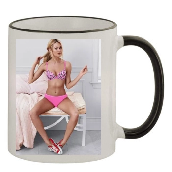 Candice Swanepoel 11oz Colored Rim & Handle Mug