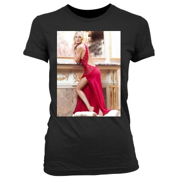 Candice Swanepoel Women's Junior Cut Crewneck T-Shirt