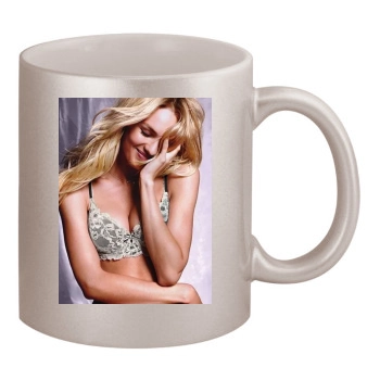 Candice Swanepoel 11oz Metallic Silver Mug