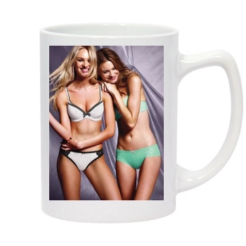 Candice Swanepoel 14oz White Statesman Mug