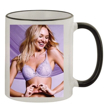 Candice Swanepoel 11oz Colored Rim & Handle Mug