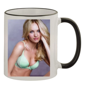 Candice Swanepoel 11oz Colored Rim & Handle Mug