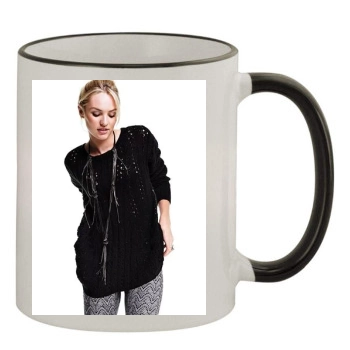 Candice Swanepoel 11oz Colored Rim & Handle Mug