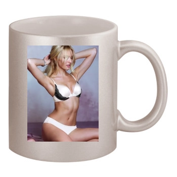 Candice Swanepoel 11oz Metallic Silver Mug