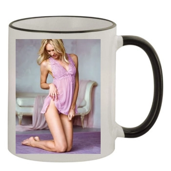 Candice Swanepoel 11oz Colored Rim & Handle Mug