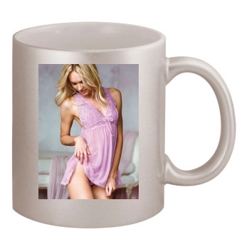 Candice Swanepoel 11oz Metallic Silver Mug