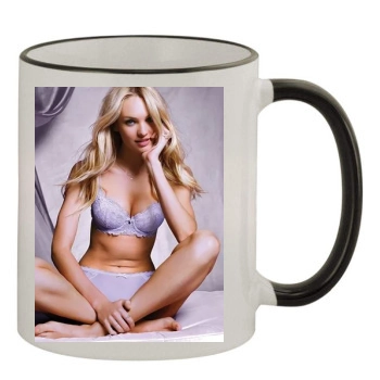 Candice Swanepoel 11oz Colored Rim & Handle Mug