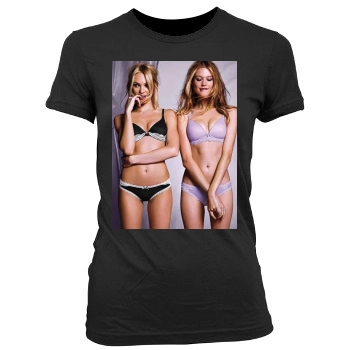 Candice Swanepoel Women's Junior Cut Crewneck T-Shirt