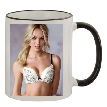 Candice Swanepoel 11oz Colored Rim & Handle Mug