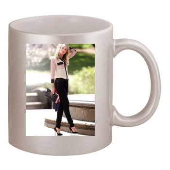 Candice Swanepoel 11oz Metallic Silver Mug