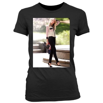 Candice Swanepoel Women's Junior Cut Crewneck T-Shirt