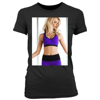 Candice Swanepoel Women's Junior Cut Crewneck T-Shirt