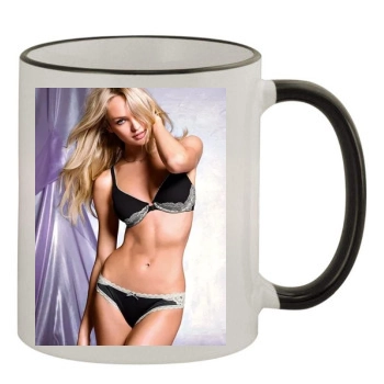 Candice Swanepoel 11oz Colored Rim & Handle Mug