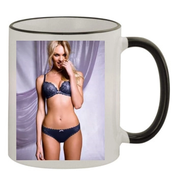 Candice Swanepoel 11oz Colored Rim & Handle Mug