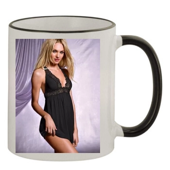 Candice Swanepoel 11oz Colored Rim & Handle Mug