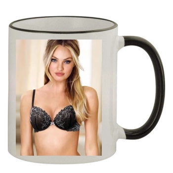 Candice Swanepoel 11oz Colored Rim & Handle Mug