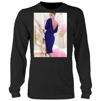 Candice Swanepoel Men's Heavy Long Sleeve TShirt