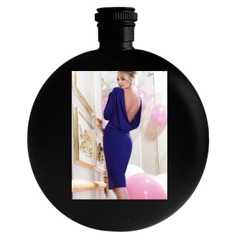 Candice Swanepoel Round Flask