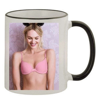 Candice Swanepoel 11oz Colored Rim & Handle Mug