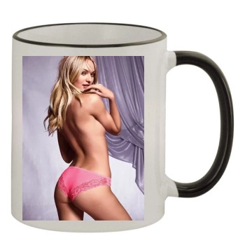 Candice Swanepoel 11oz Colored Rim & Handle Mug